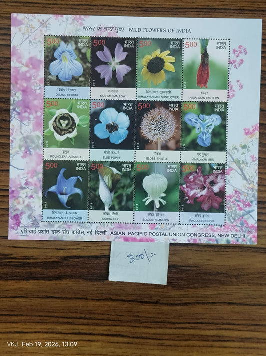 Comm-Sheetlet-Asian Pacific Postal Union Congress