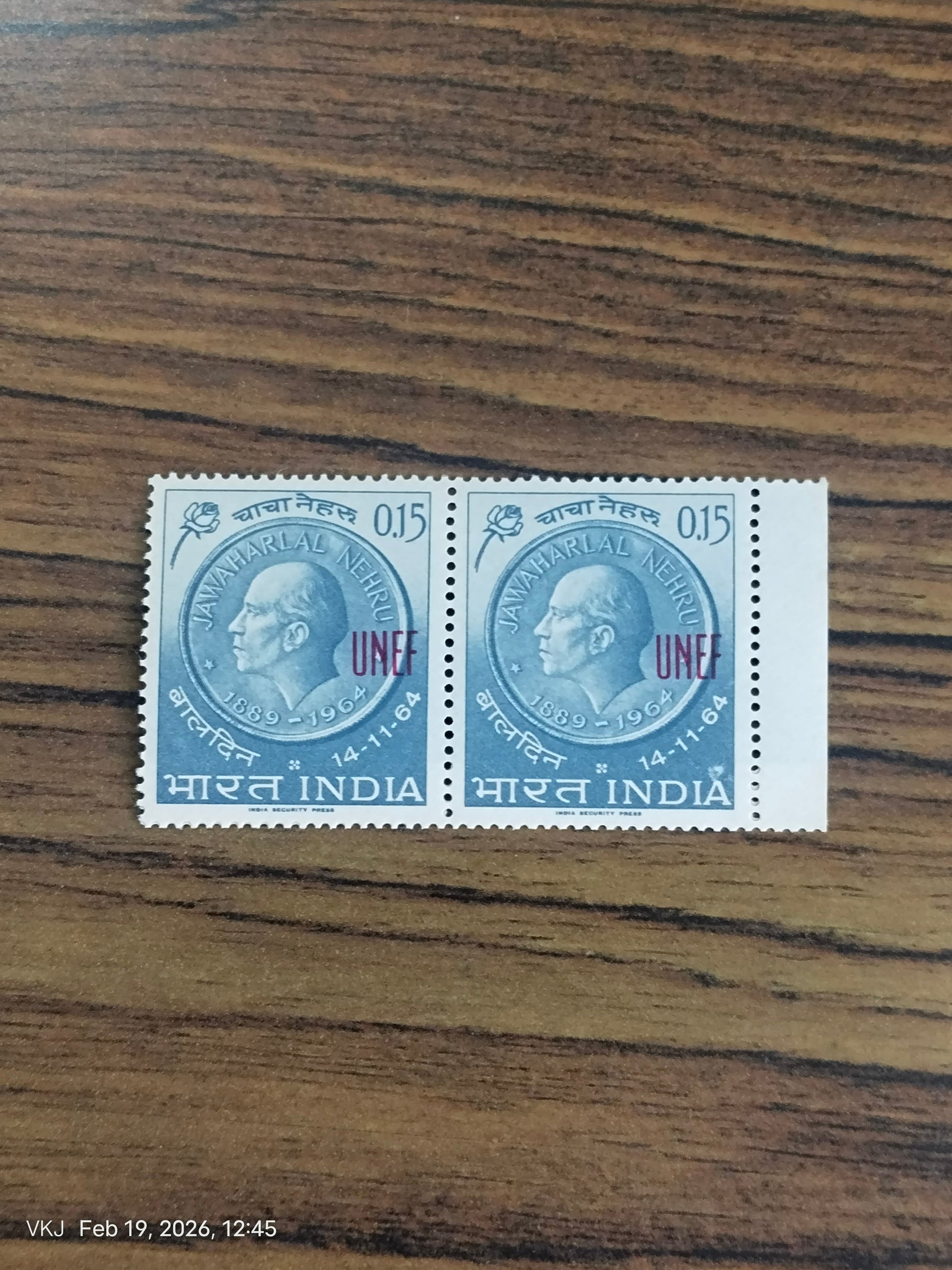 Pair-Childrens Day 14 Nov 1964-Nehru