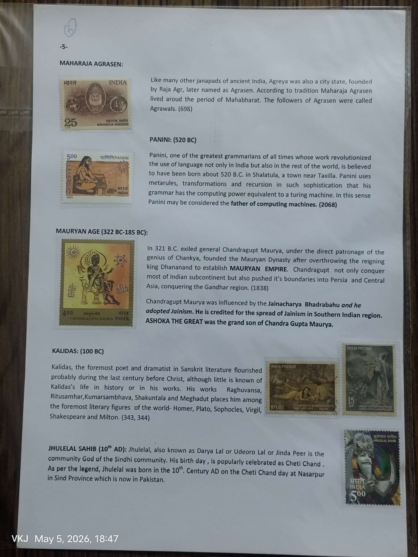 Collection - India Through The Ages